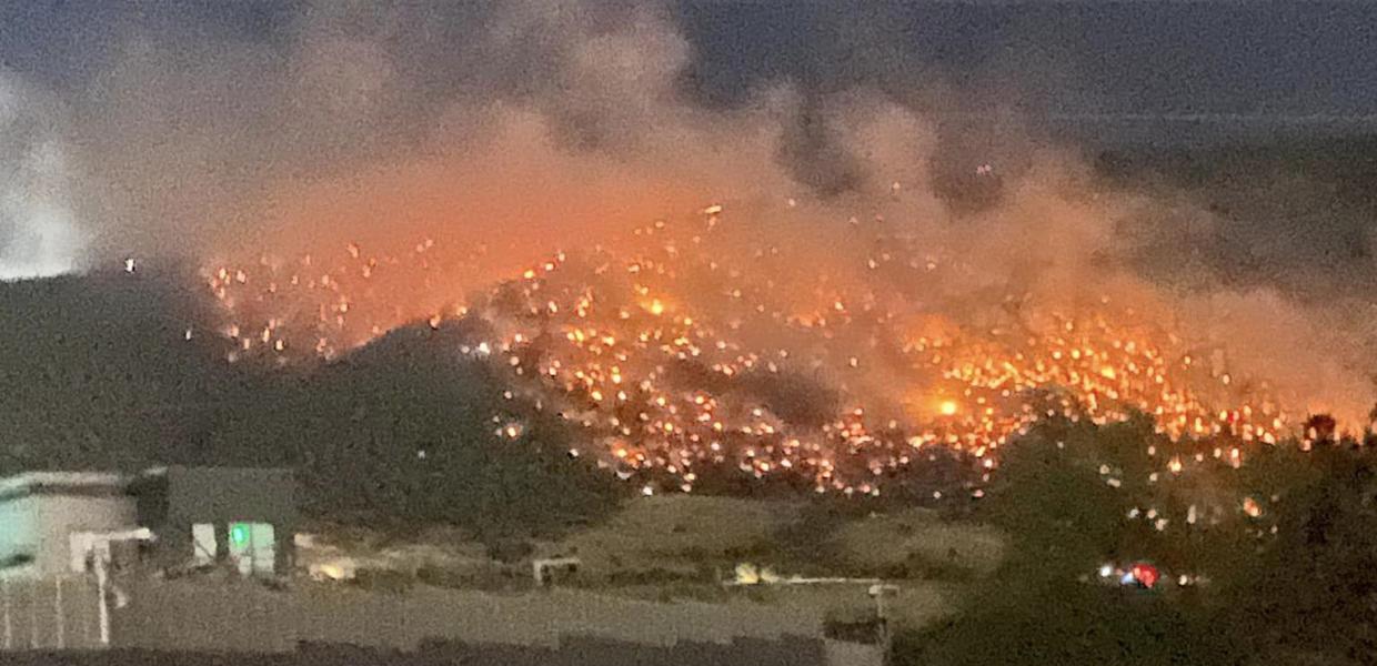 Φωτιά στον Ασπρόπυργο