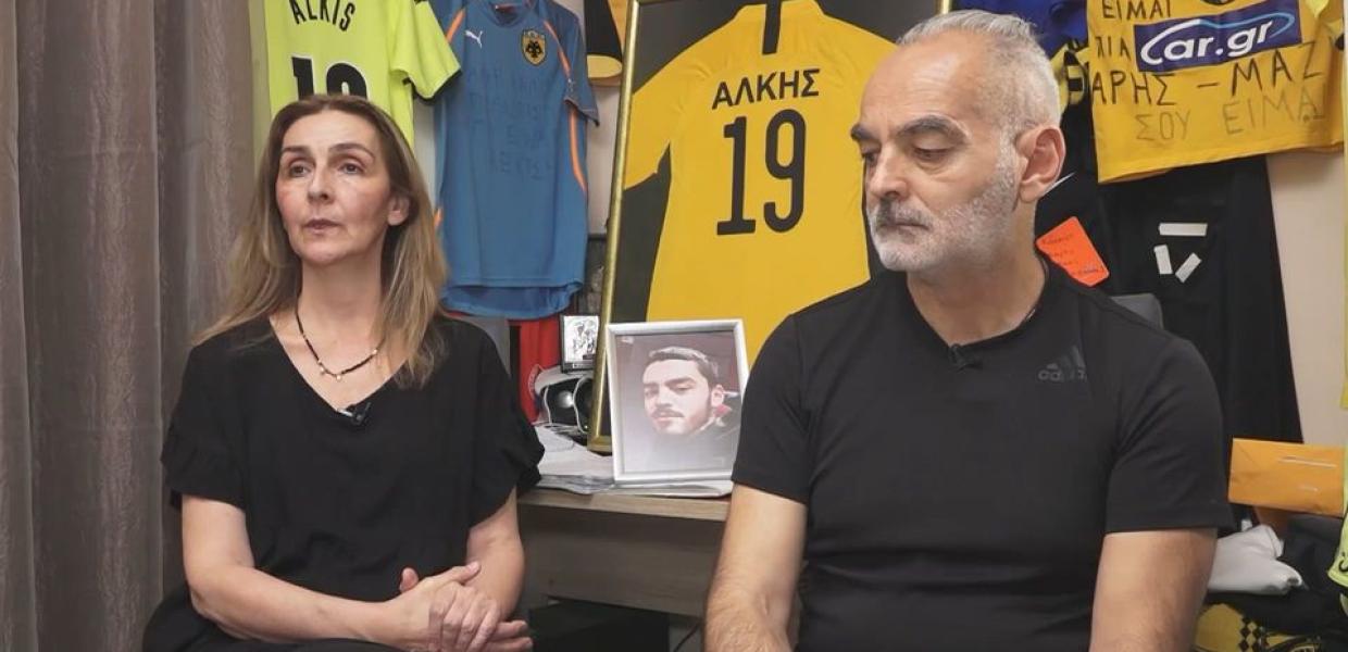 γονείς Άλκης Καμπανός
