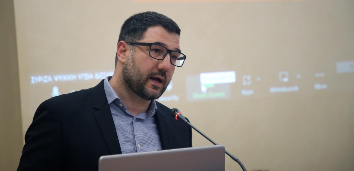 Ο Νάσος Ηλιόπουλος