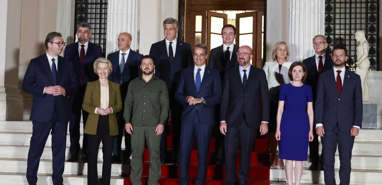 Κυριάκος Μητσοτάκης Ζελένσκι φον ντερ Λάιεν