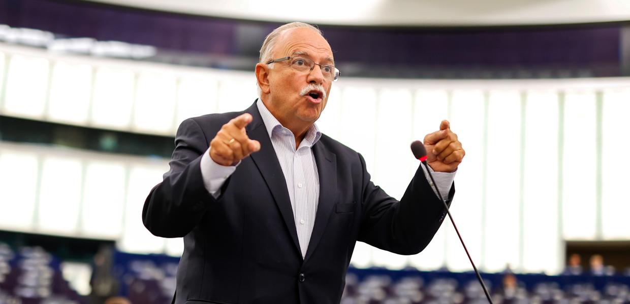 Ο Δημήτρης Παπαδημούλης στο Ευρωκοινοβούλιο