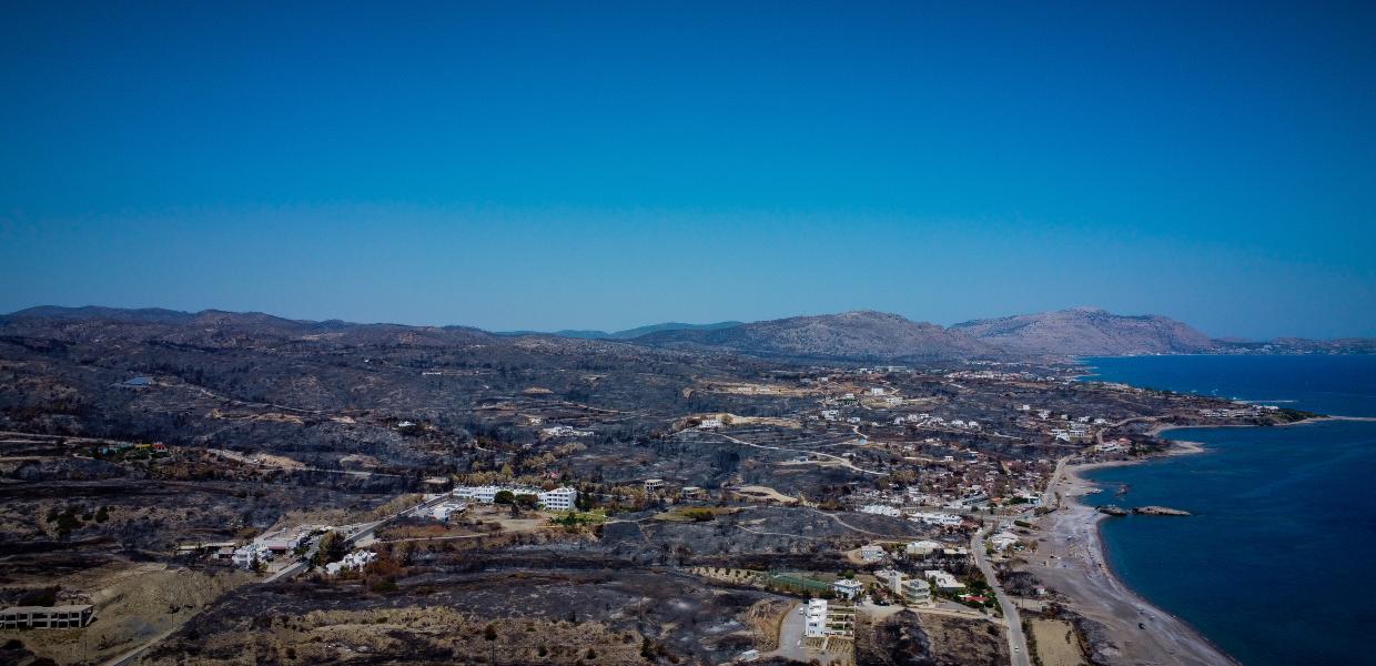 ΡΟΔΟΣ ΚΑΜΕΝΑ ΦΩΤΙΑ ΠΥΡΚΑΓΙΑ
