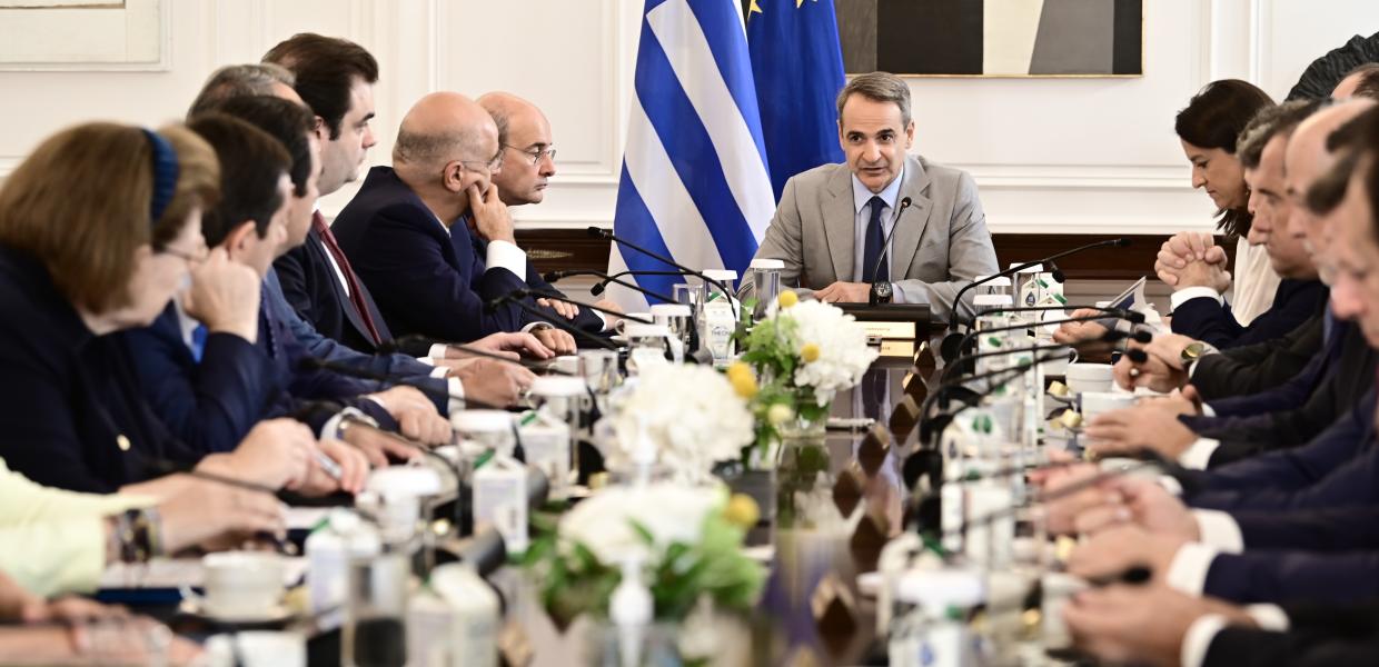 Υπουργικό συμβούλιο υπό τον Κυριάκο Μητσοτάκη