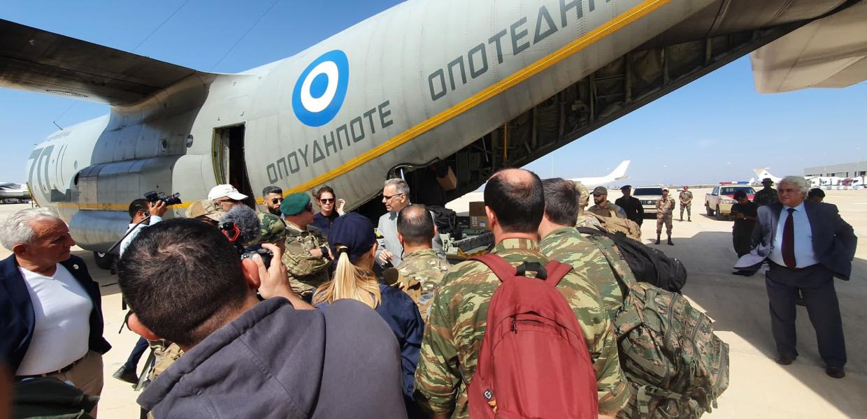 Λιβύη ελληνική αποστολή
