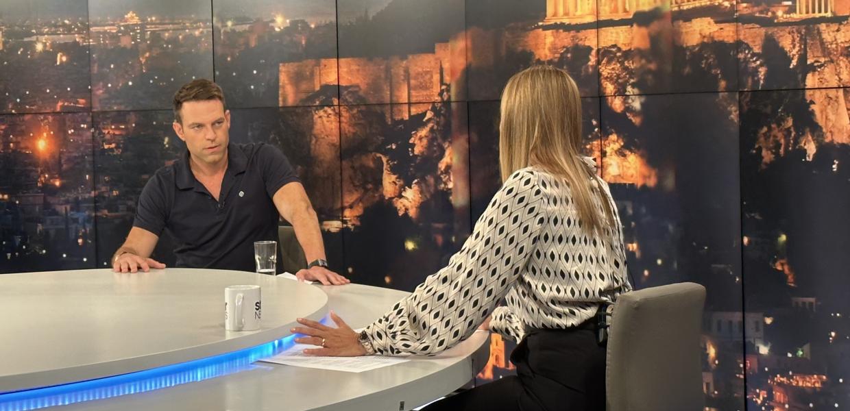 Στέφανος Κασσελάκης και Μάρα Ζαχαρέα