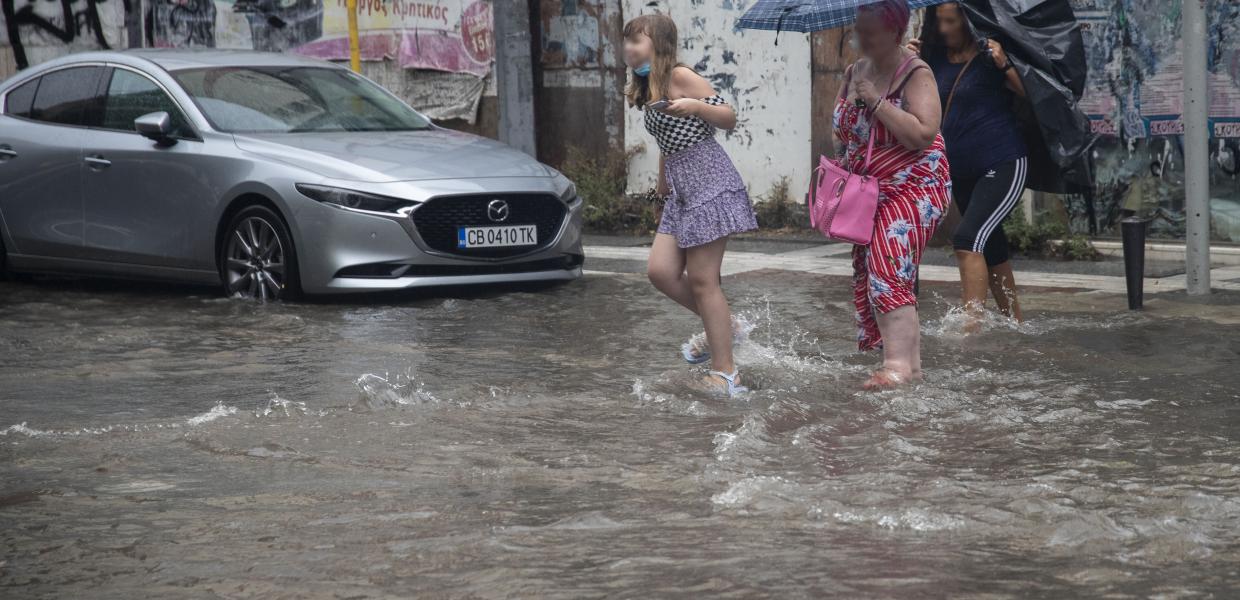 Βροχή στη Θεσσαλονίκη