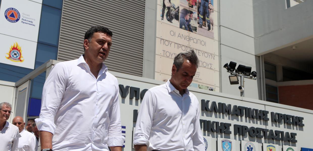 Βασίλης Κικίλιας και Κυριάκος Μητσοτάκης