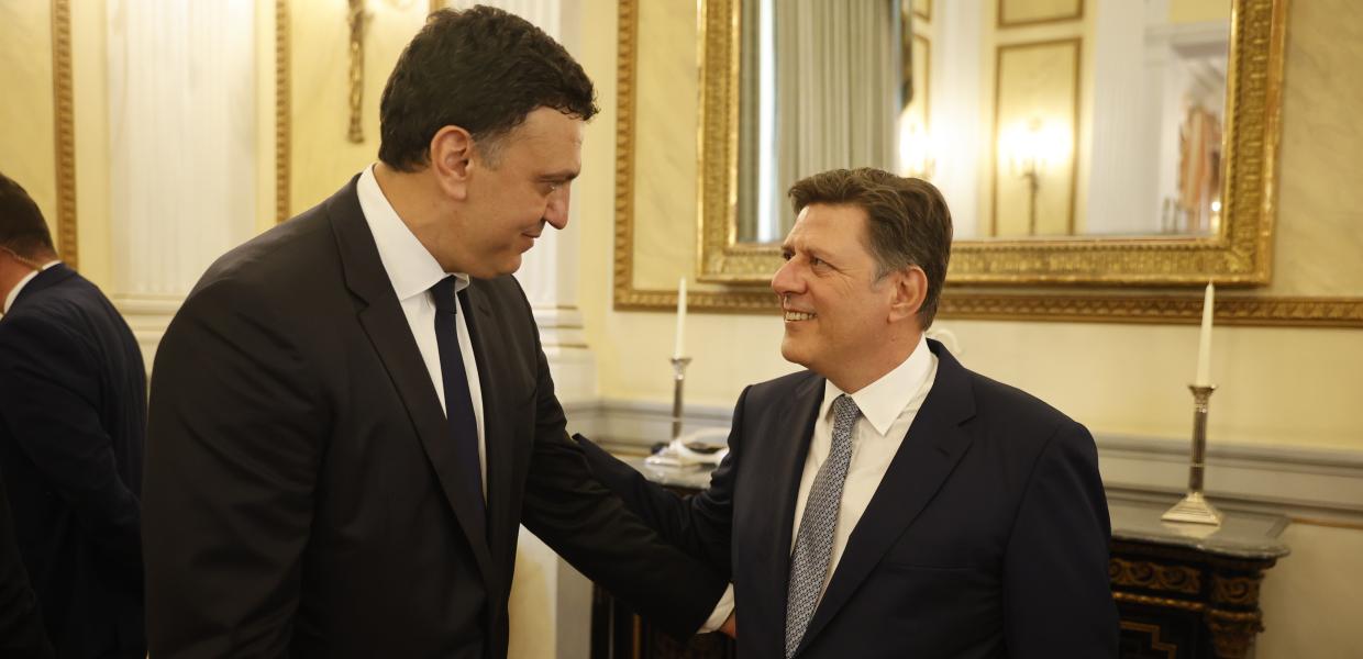 Βασίλης Κικίλιας και Μιλτιάδης Βαρβιτσιώτης
