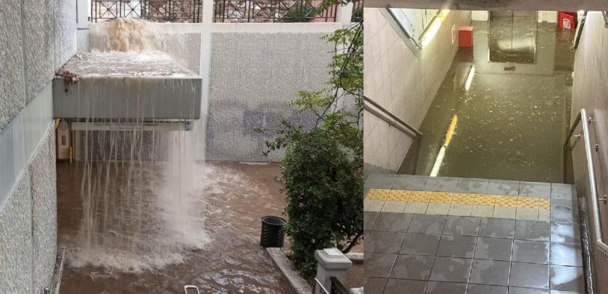 Μετρό βροχή