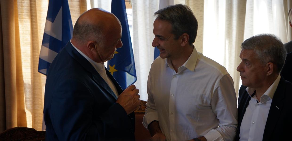 Αχιλλέας Μπέος και Κυριάκος Μητσοτάκης