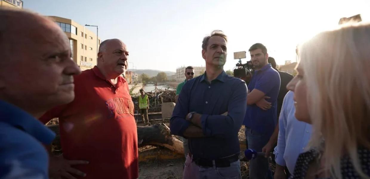 Αχιλλέας Μπέος και Κυριάκος Μητσοτάκης