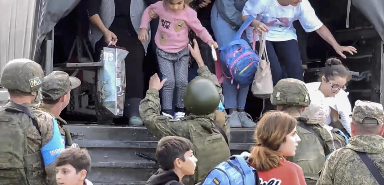 ΑΖΕΡΜΠΑΪΤΖΑΝ ΝΑΓΚΟΡΝΟ ΚΑΡΑΜΠΑΧ ΑΜΑΧΟΙ ΕΚΚΕΝΩΣΗ ΡΩΣΟΙ ΣΤΡΑΤΙΩΤΕΣ