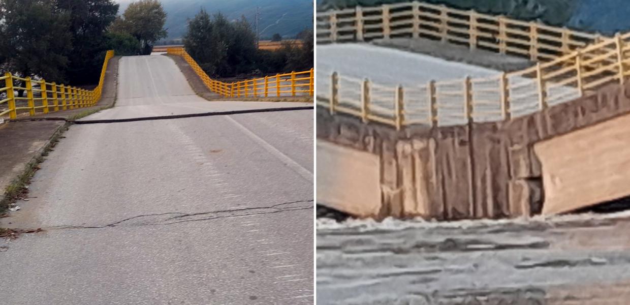 ΠΑΛΑΙΟΠΥΡΓΟΣ ΓΕΦΥΡΑ ΚΑΤΑΡΡΕΥΣΗ
