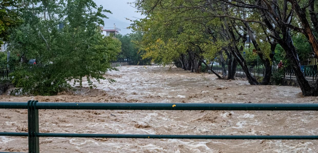 Πλημμύρα στον Βόλο