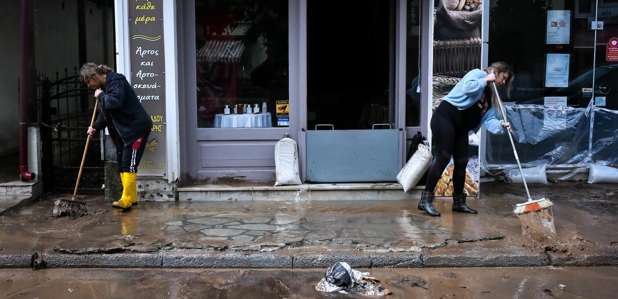 Βόλος πλημμύρα 
