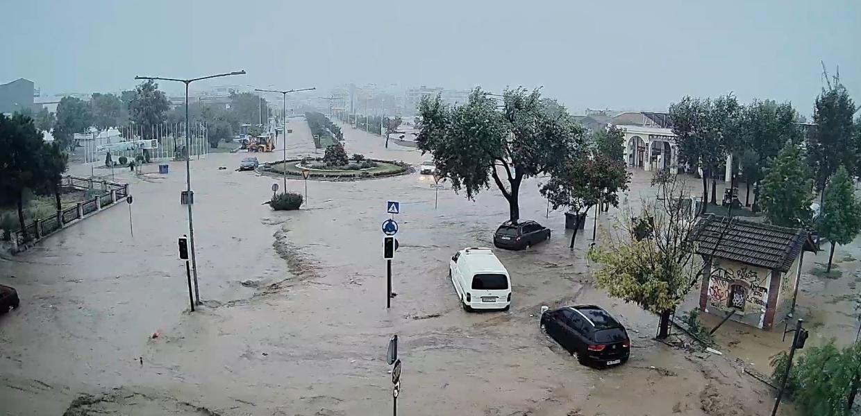 Βόλος κακοκαιρία Daniel πλημμύρα πλημμύρες