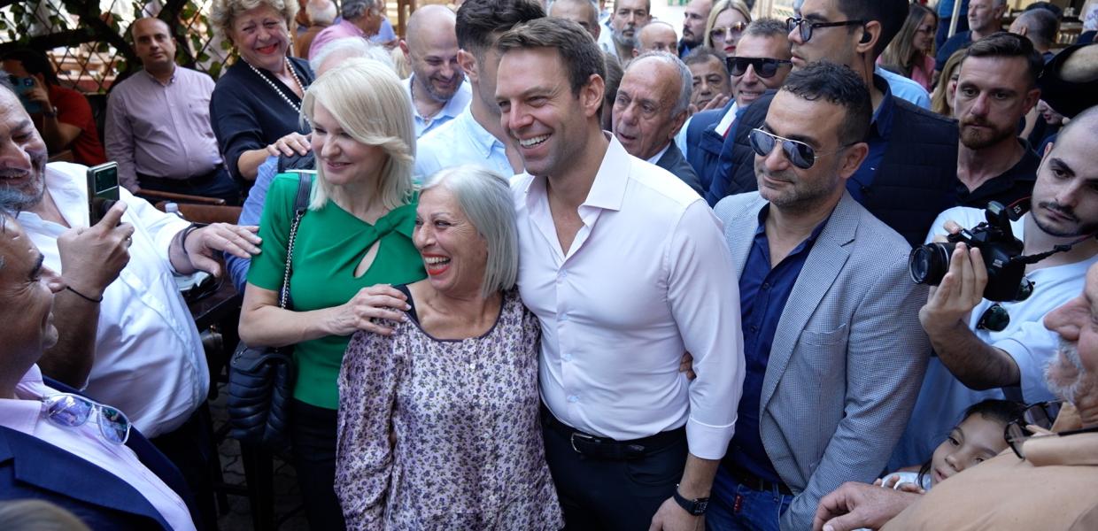Ο Στέφανος Κασσελάκης στην Ημαθία