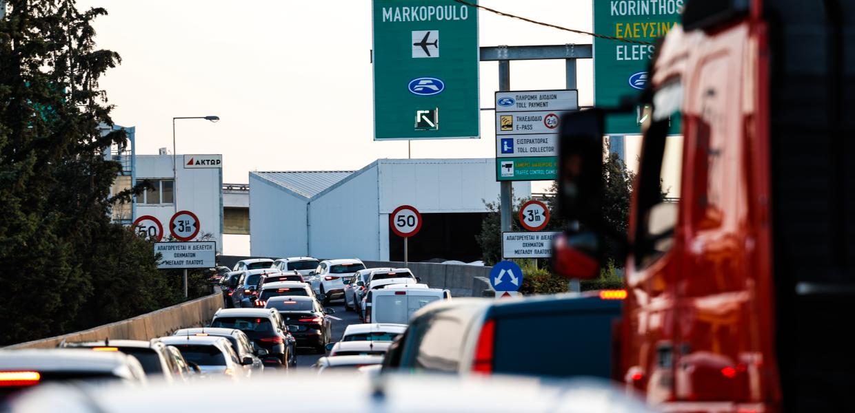 Αττική οδός Κίνηση