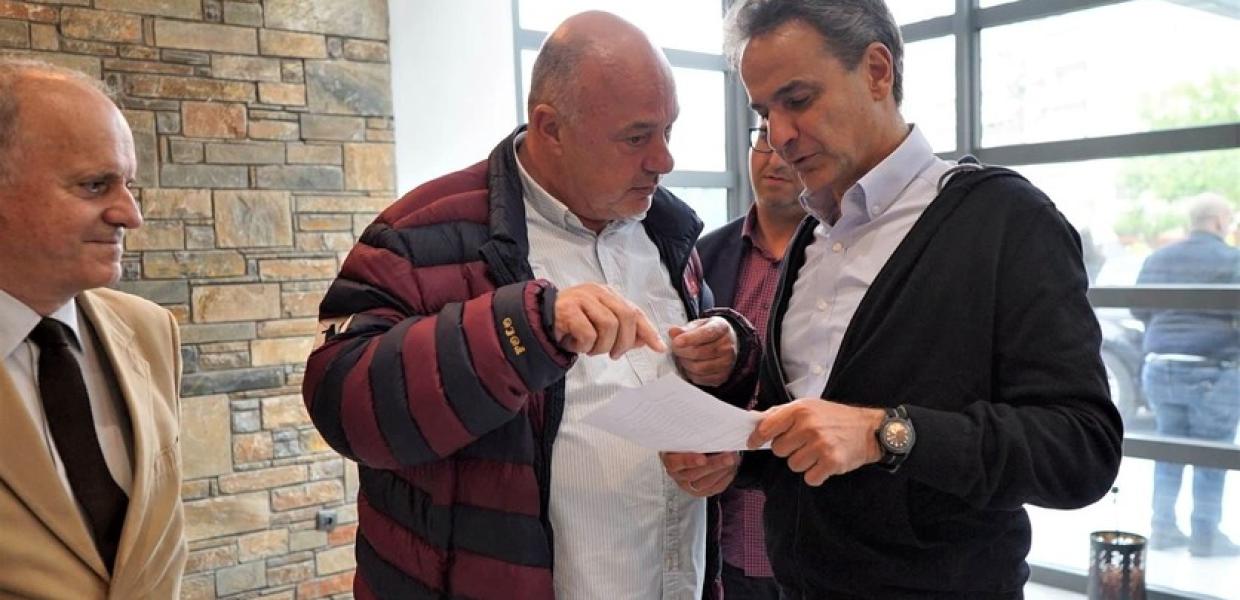 Αχιλλέας Μπέος και Κυριάκος Μητσοτάκης