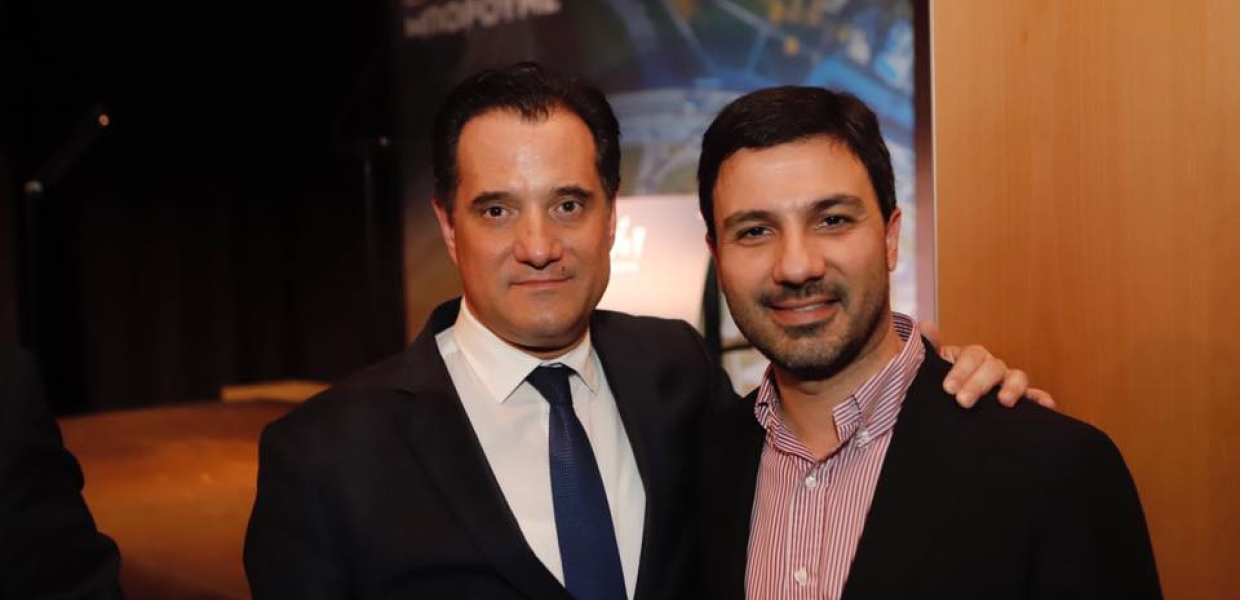 Ο Άδωνις Γεωργιάδης και ο Σταμάτης Πουλής