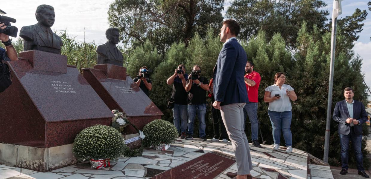 Ο Στέφανος Κασσελάκης στην Κύπρο