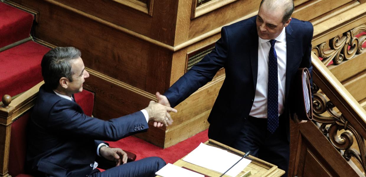 Κυριάκος Μητσοτάκης και Κυριάκος Βελόπουλος