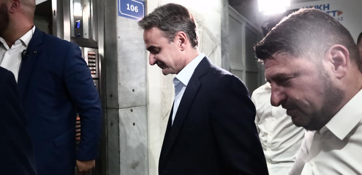 Κυριάκος Μητσοτάκης Νίκος Χαρδαλιάς