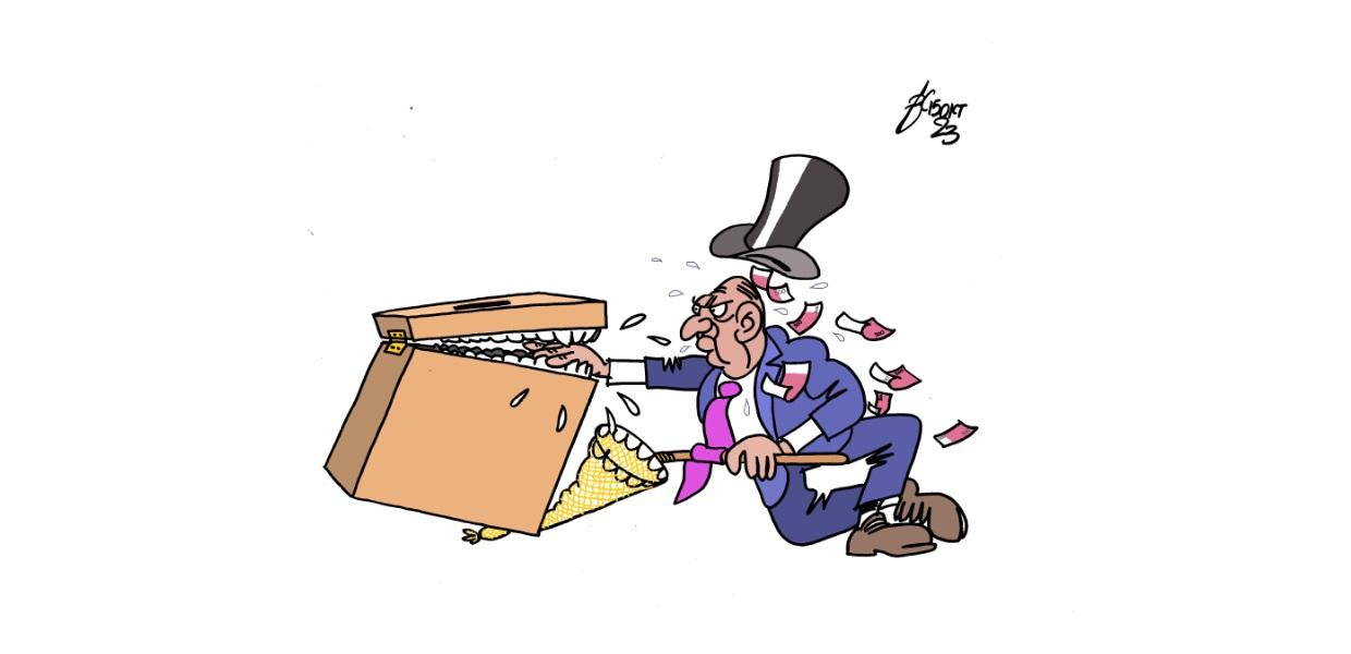 Σκίτσο του Βαγγέλη Χερουβείμ