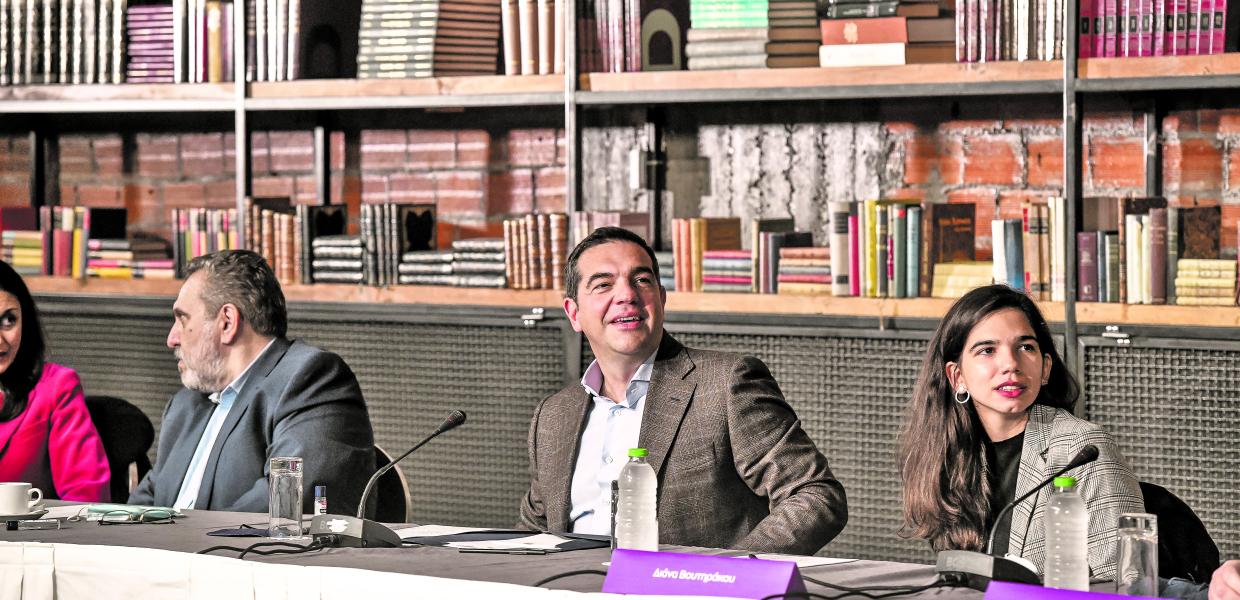 Αλέξης Τσίπρας και Διάνα Βουτυράκου