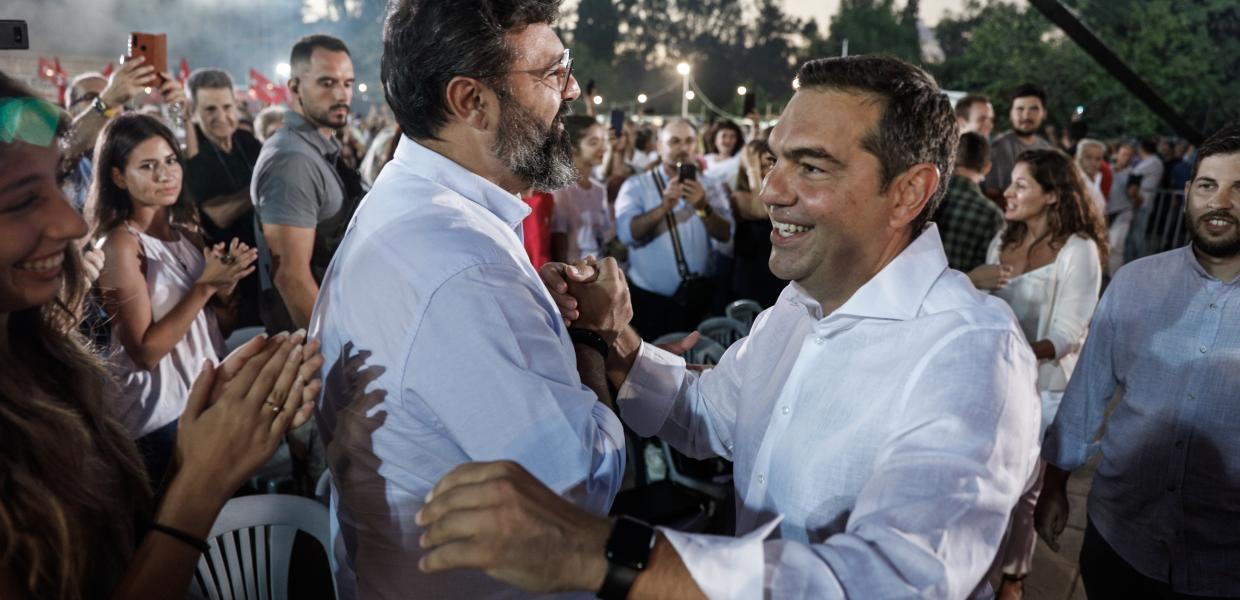 Γιώργος Βασιλειάδης και Αλέξης Τσίπρας