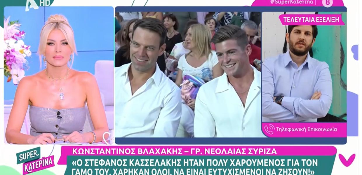 Ο Κωνσταντίνος Βλαχάκης