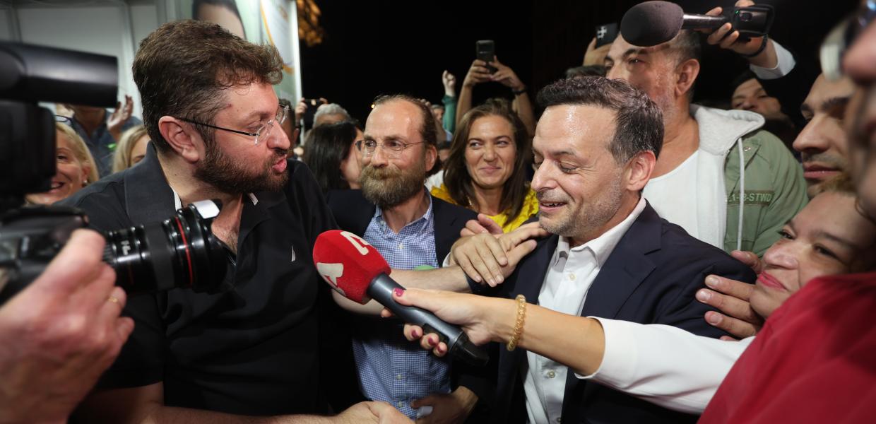 Κώστας Ζαχαριάδης και Χάρης Δούκας