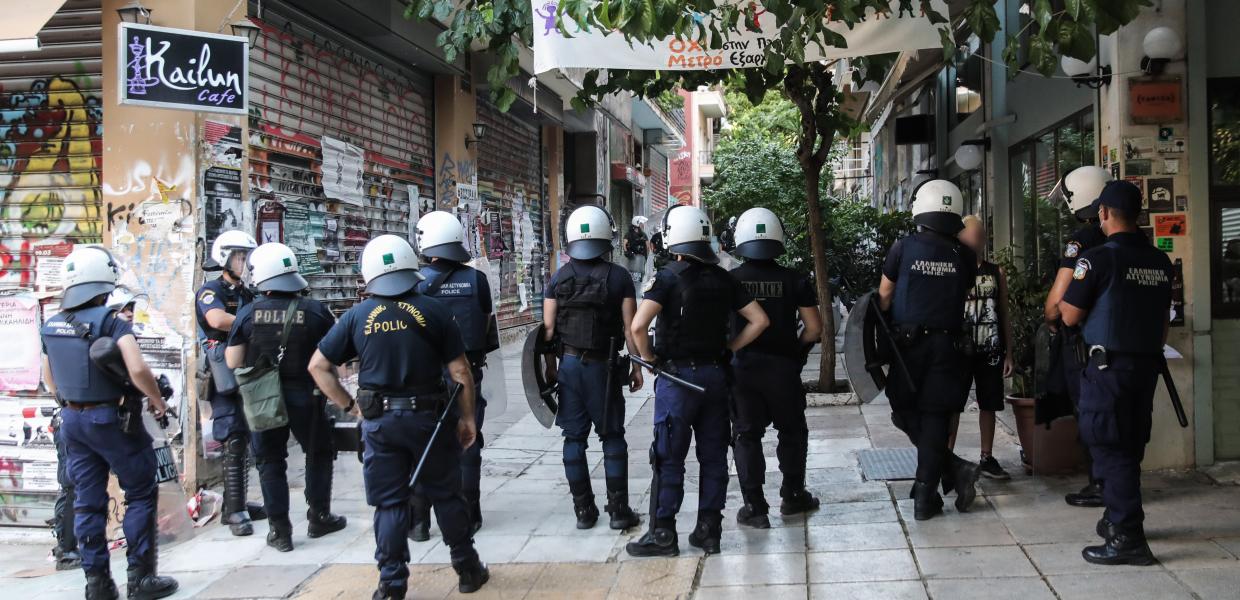 Αστυνομία στα Εξάρχεια