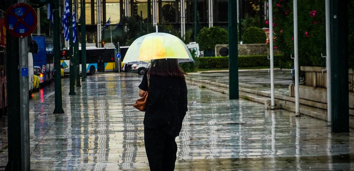 βροχή κακοκαιρία φθινόπωρο