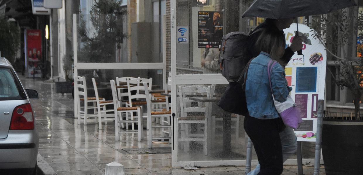 βροχή κακοκαιρία φθινόπωρο