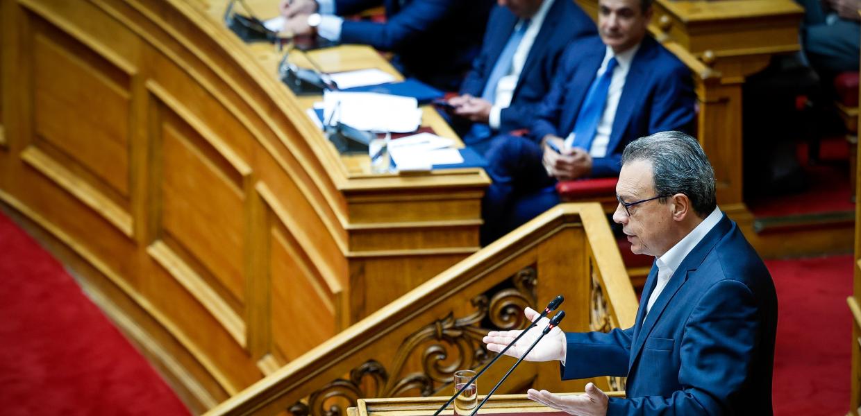 Ο Σωκράτης Φάμελλος στη Βουλή