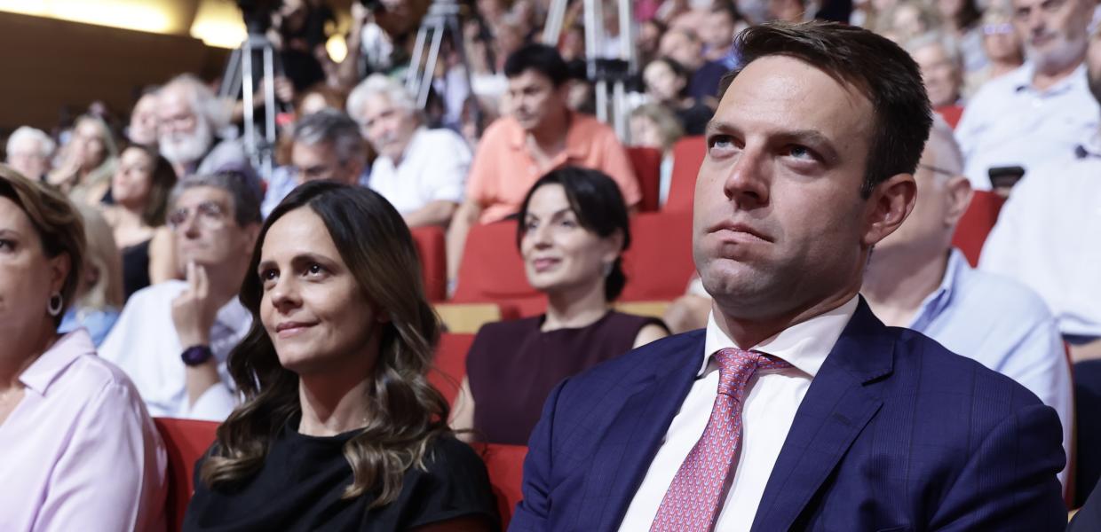 Έφη Αχτσιόγλου και Στέφανος Κασσελάκης