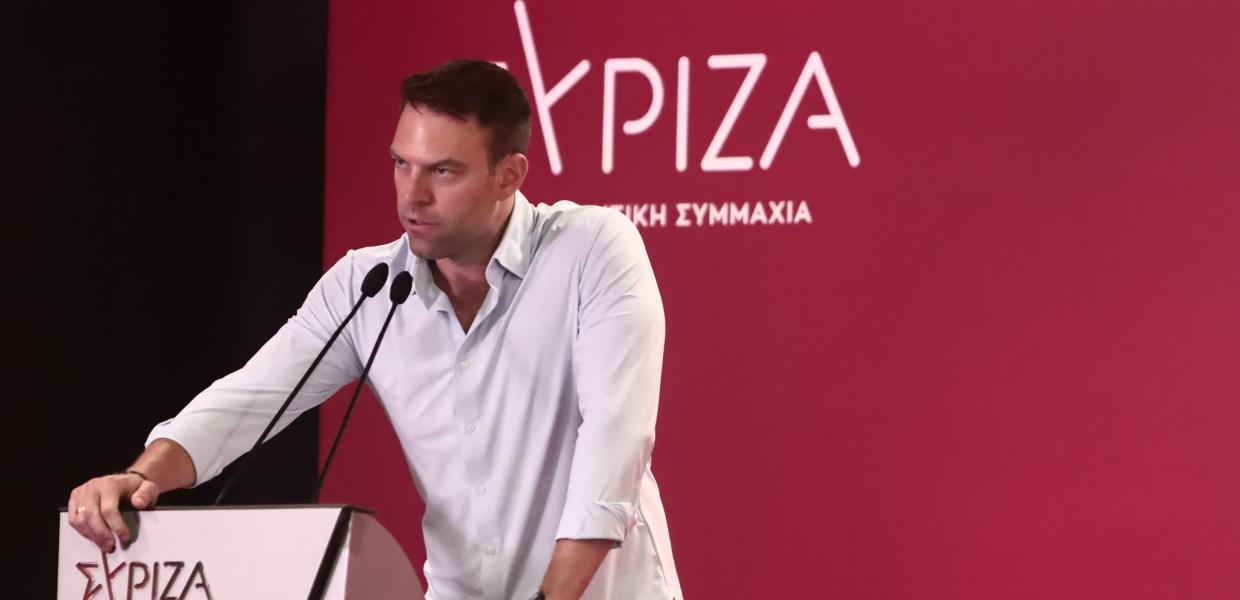 Ο Στέφανος Κασσελάκης στην Κεντρική Επιτροπή του ΣΥΡΙΖΑ - ΠΣ