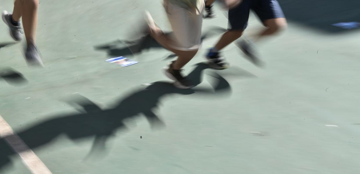 προαύλιο σχολείο μαθητές