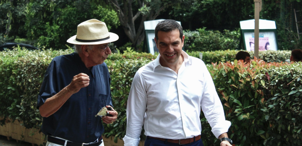Ο Αλέξης Τσίπρας και ο Βασίλης Βασιλικός