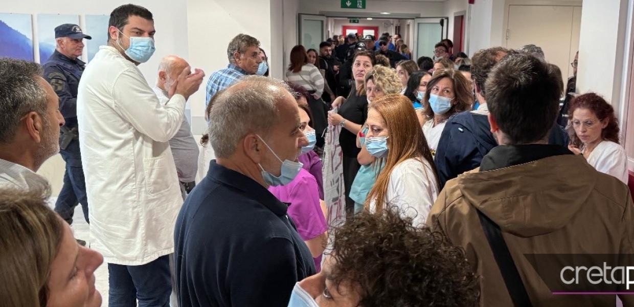 Εργαζόμενοι στο Βενιζέλειο νοσοκομείο