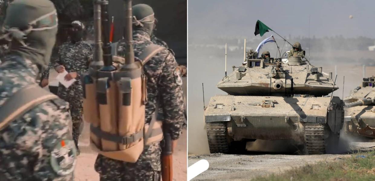 ΓΑΖΑ ΧΑΜΑΣ YASIN 105 - ΙΣΡΑΗΛ ΑΡΜΑ ΜΑΧΗΣ MERKAVA