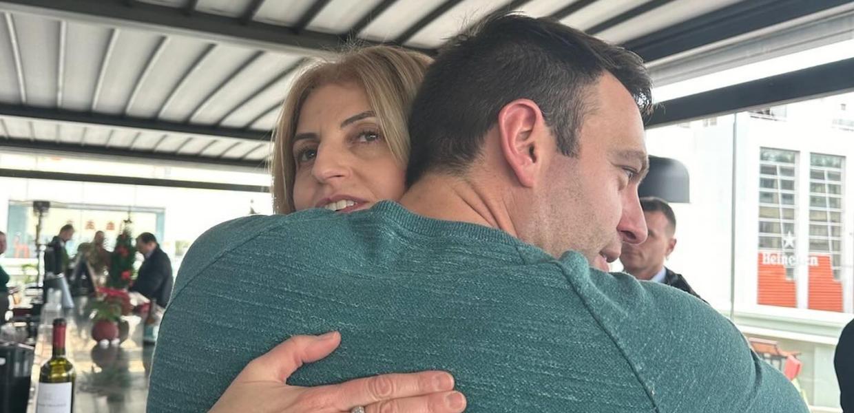 Δώρα Αυγέρη και Στέφανος Κασσελάκης