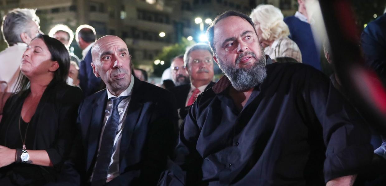 Γιάννης Μπρατάκος και Βαγγέλης Μαρινάκης