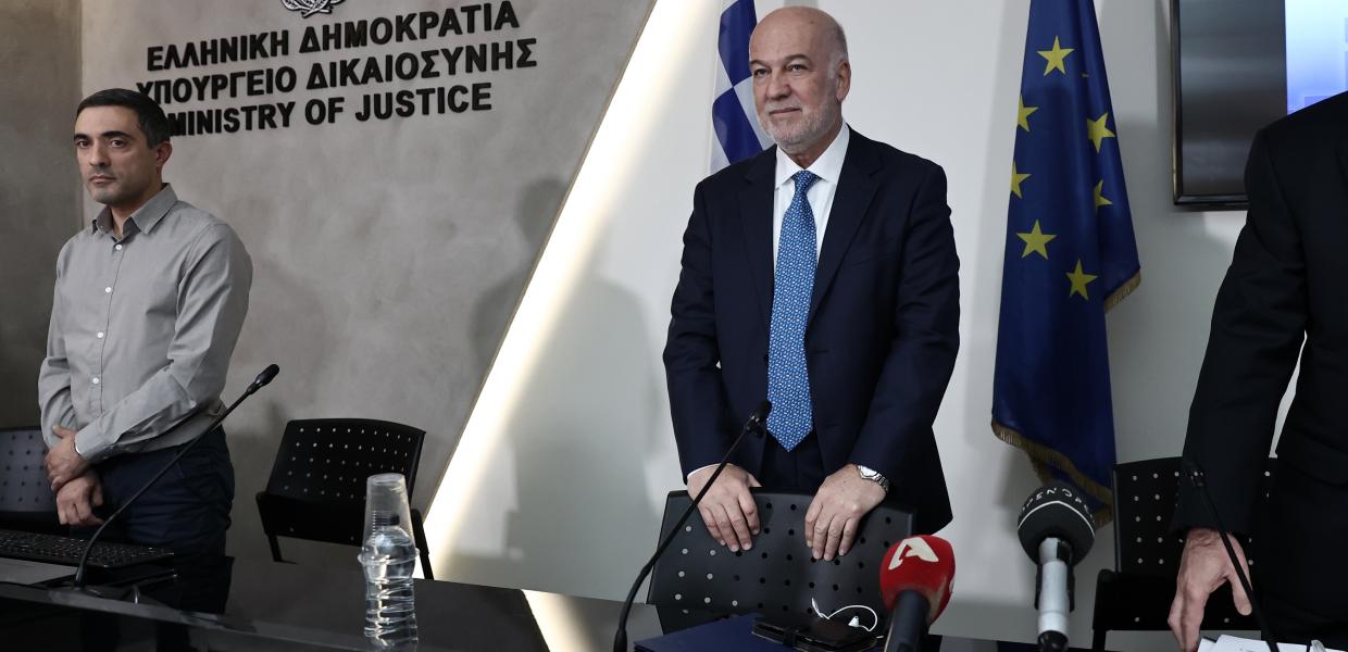 Ο Γιώργος Φλωρίδης στο υπουργείο Δικαιοσύνης