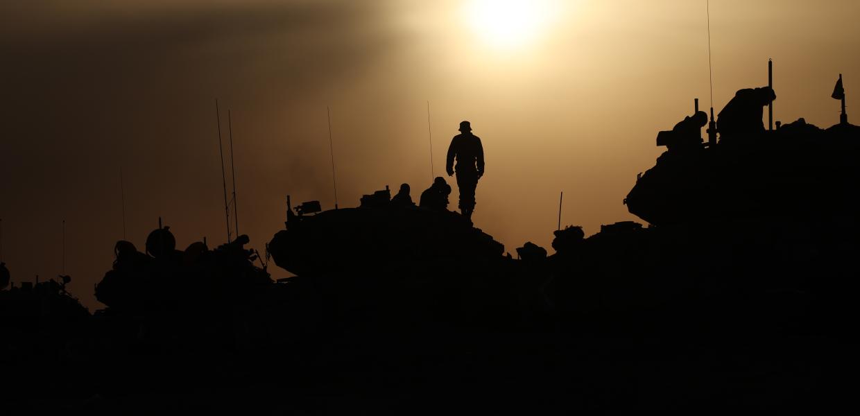 Σκιές Ισραηλινών στρατιωτών 