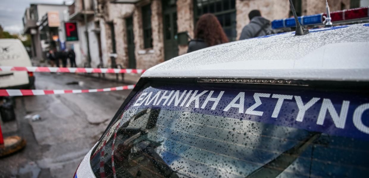 Περιπολικό της αστυνομίας στο Γκάζι