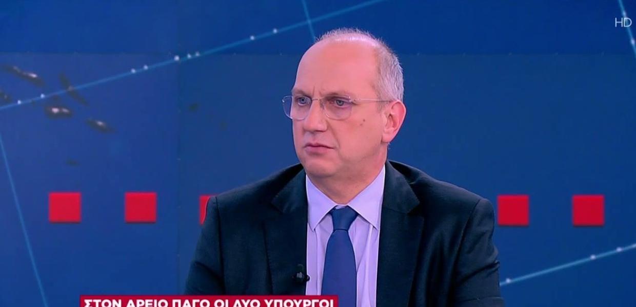 Ο Γιάννης Οικονόμου μιλά στο δελτίο ειδήσεων του ΣΚΑΙ