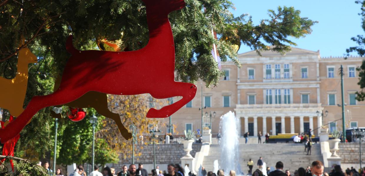 καιρός χειμώνας χριστούγεννα 