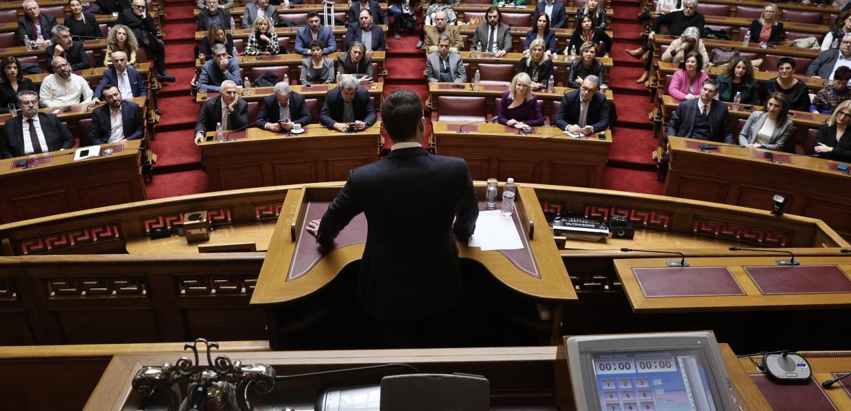 Ο Στέφανος Κασσελάκης στην ΚΟ του ΣΥΡΙΖΑ - ΠΣ
